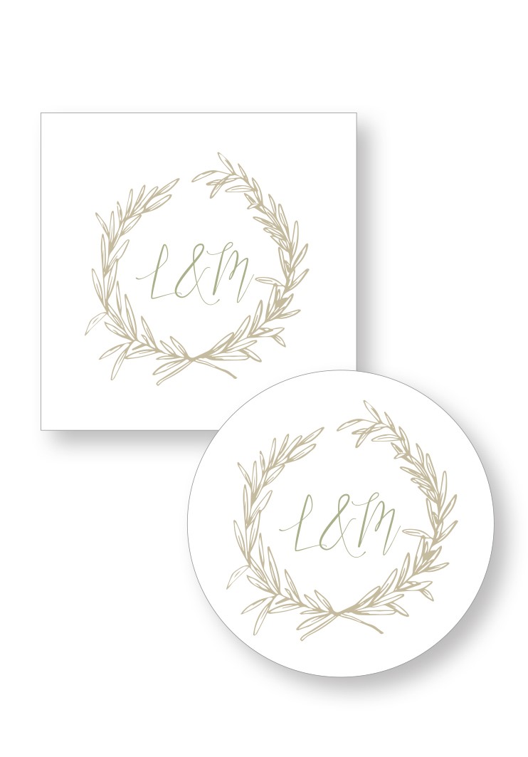 Branch Welcome Box Sticker | Paper Daisies Stationery