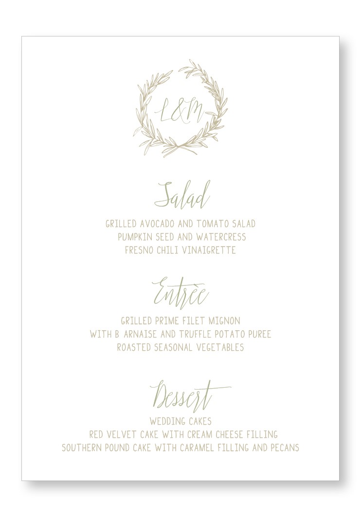 Branch Menu | Paper Daisies Stationery