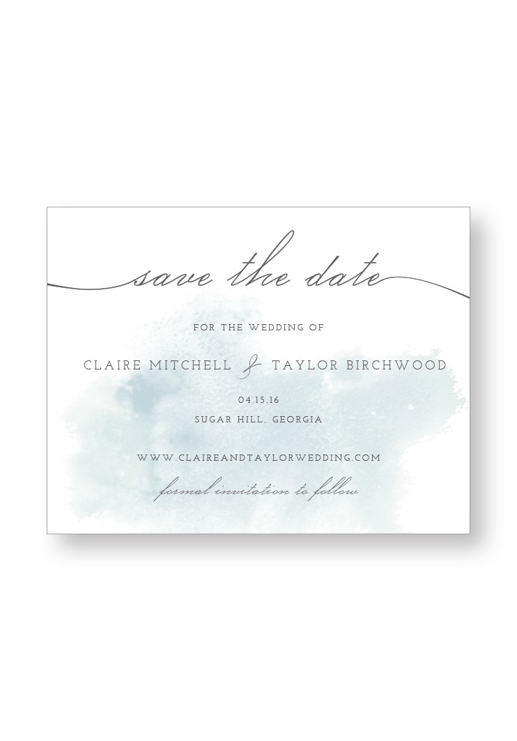 Lotus Save the Date | Paper Daisies Stationery