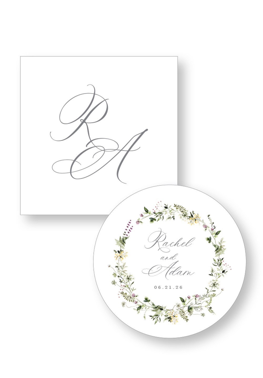 Camellia Welcome Box Sticker | Paper Daisies Stationery