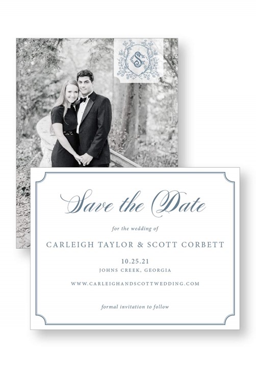 Boxwood Save the Date