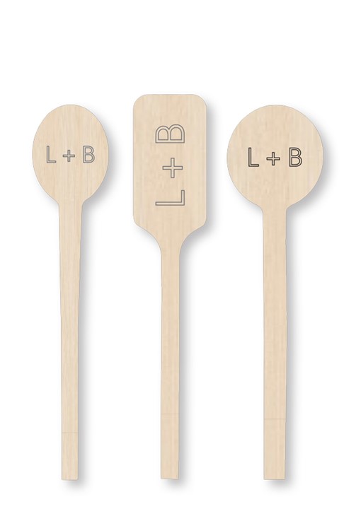 Orchid Cocktail Stirrers