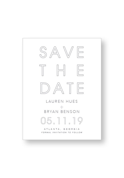 Orchid Save the Date